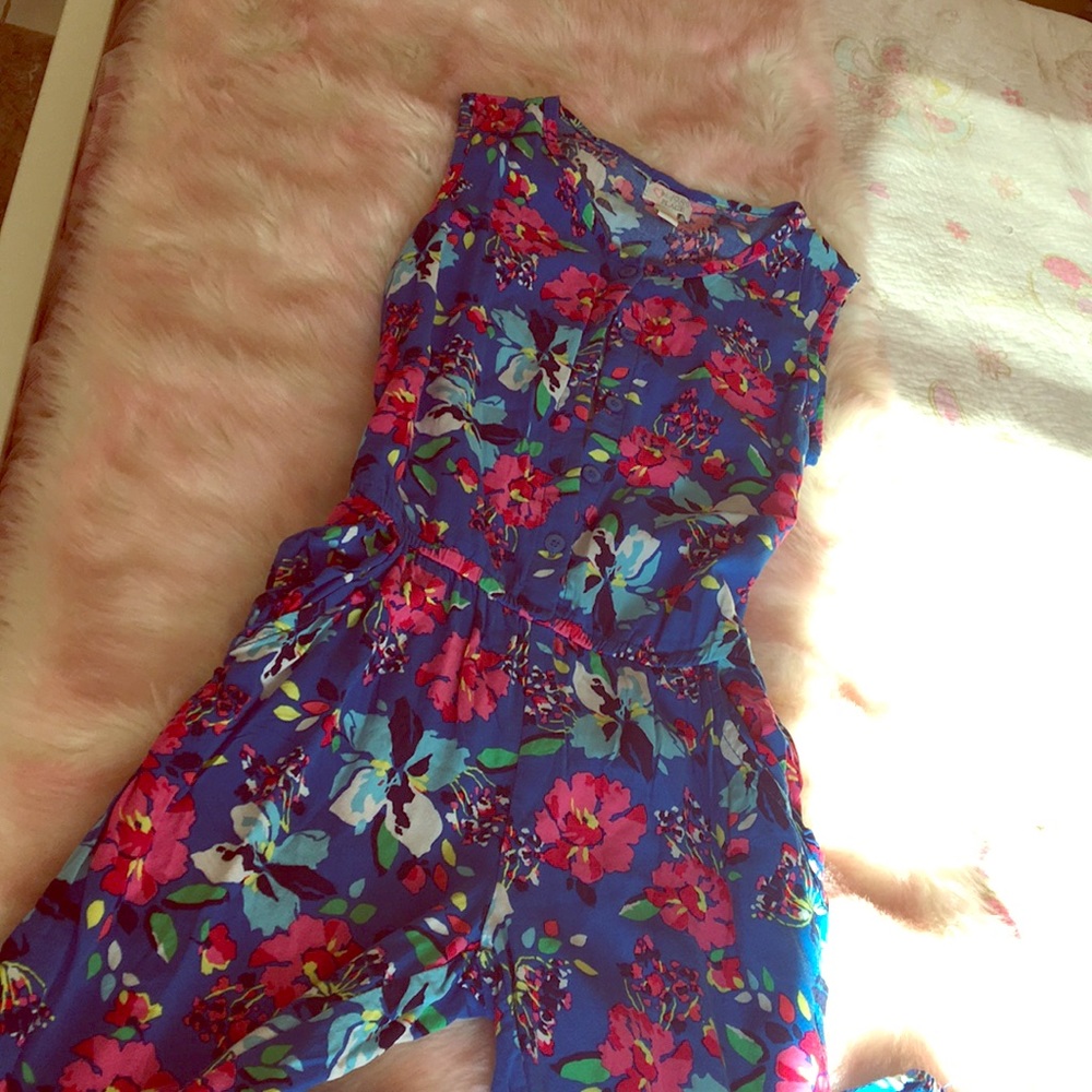 Cute flower romper